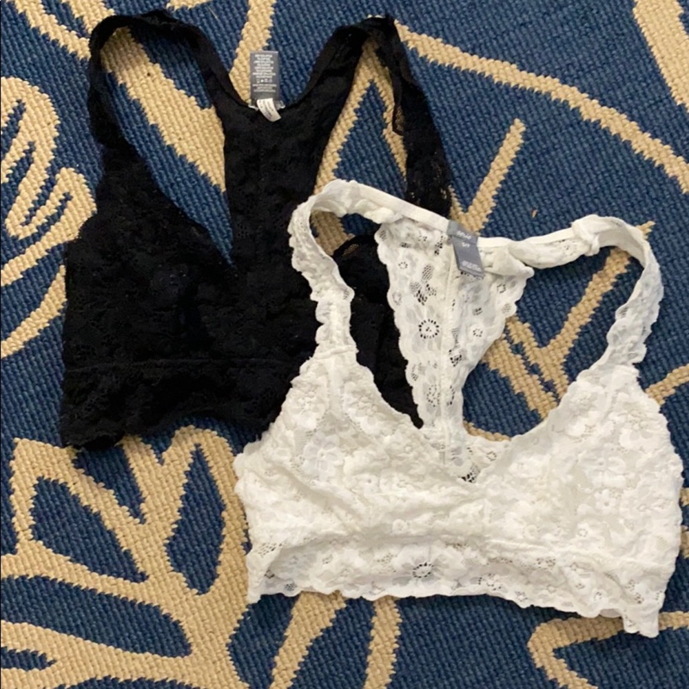 Set of Aerie Racerback Bralettes